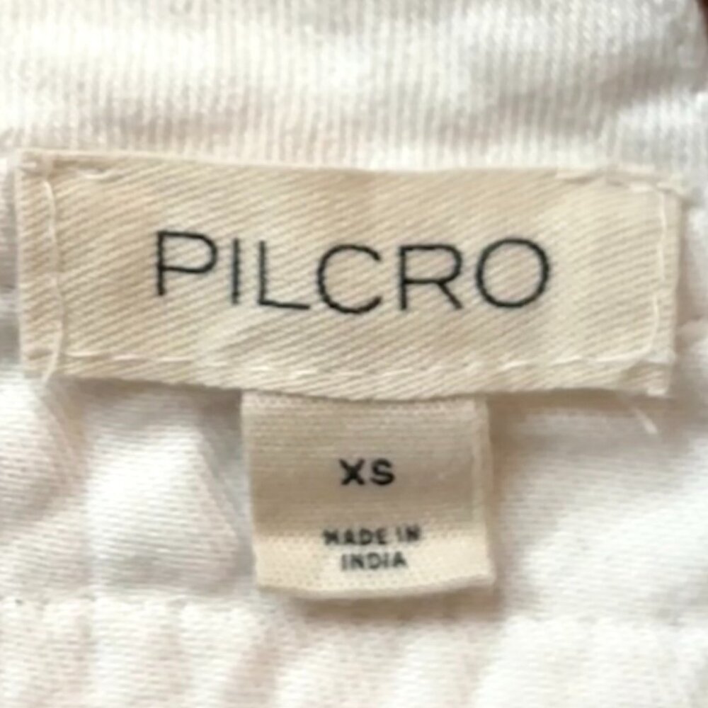 Anthropologie Pilcro Embroidered Cross-Back Cropped Tank, Size XS - Picture 5 of 5